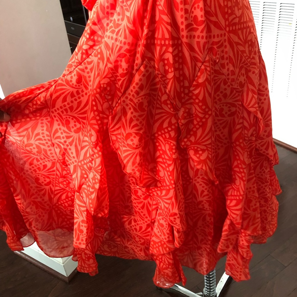 Robbie Bee Ruffle Dress - Picture 4 of 9